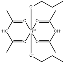 二(2,4-戊二酮-O,O')二丙氧基钛