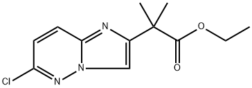 乙基 2-(6-氯咪唑并[1,2-B]哒嗪-2-基)-2-甲基丙酯