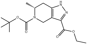 5-(tert-Butyl) 3-ethyl (R)-6-methyl-1,4,6,7-tetrahydro-5H-pyrazolo[4,3-c]pyridine-3,5-dicarboxylate
