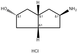 rel-(2r,3aR,5r,6aS)-5-Aminooctahydropentalen-2-ol hydrochloride