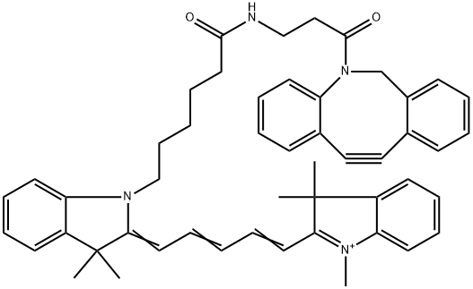 CY5-二苯基环辛炔
