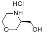 3-MorpholineMethanol, hydrochloride, (3S)-