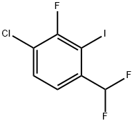 1-氯-4-(二氟甲基)-2-氟-3-碘苯