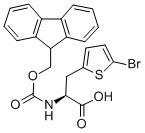 (2S)-3-(5-bromothiophen-2-yl)-2-({[(9H-fluoren-9-yl)methoxy]carbonyl}amino)propanoic acid