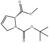 1H-Pyrrole-1,2-dicarboxylic acid, 2,5-dihydro-, 1-(1,1-dimethylethyl)2-methyl ester, (2R)-