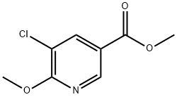 3-Pyridinecarboxylic acid, 5-chloro-6-methoxy-, methyl ester