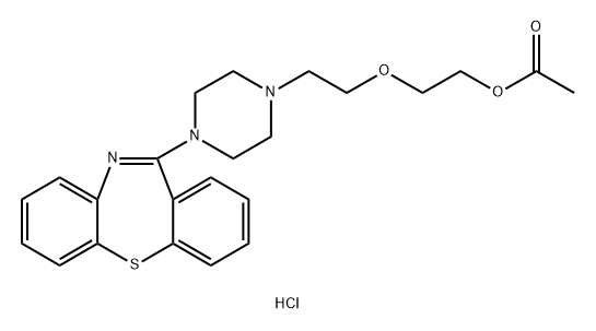 Quetiapine Impurity A HCl (Quetiapine O-Acetyl Impurity HCl)