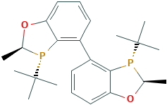(2S,2'S,3S,3'S)-3,3'-二叔丁基-2,2'-二甲基-2,2',3,3'-四氢-4,4'-二苯并[D][ 1,3]氧杂磷杂环戊烯
