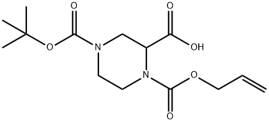 1,2,4-Piperazinetricarboxylic acid, 4-(1,1-dimethylethyl) 1-(2-propen-1-yl) ester
