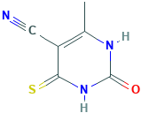 6-甲基-2-羰基-4-硫烷亚基-1H-嘧啶-5-甲腈
