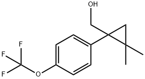 (2,2-二甲基-1-(4-(三氟甲氧基)苯基)环丙基)甲醇