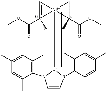 双(甲基丙烯酸甲酯)(1,3-双(2,4,6-三甲基苯基)咪唑-2-亚甲基)镍(0)