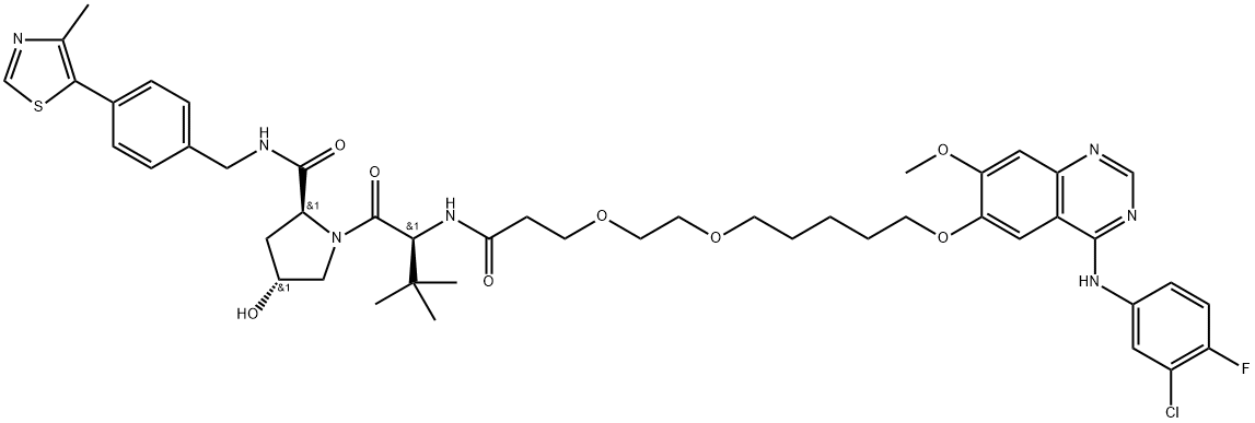 化合物GEFITINIB-BASED PROTAC 3