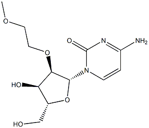4-amino-1-[(2R,3S,4S,5R)-4-hydroxy-5-(hydroxymethyl)-3-(2-methoxyethoxy)tetrahydrofuran-2-yl]pyrimidin-2-one