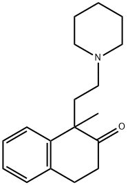 2(1H)-Naphthalenone, 3,4-dihydro-1-methyl-1-[2-(1-piperidinyl)ethyl]-