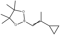1,3,2-Dioxaborolane, 2-(2-cyclopropyl-1-propen-1-yl)-4,4,5,5-tetramethyl-