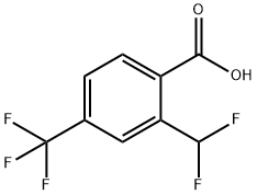 Benzoic acid, 2-(difluoromethyl)-4-(trifluoromethyl)-