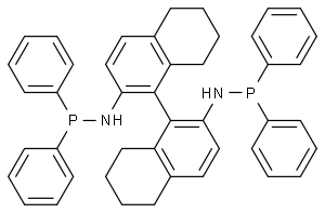 (S)-(-)-2,2'-双(N-二苯基膦基氨)-5,5',6,6',7,7',8,8'-八氢-1,1-二萘