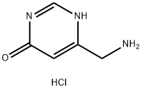 6-(aminomethyl)-1,4-dihydropyrimidin-4-onehydrochloride