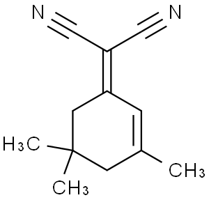 (3,5,5-trimethyl-2-cyclohexen-1-ylidene)-propanedinitril