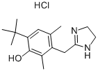 6-叔丁基-3,12-咪唑啉-2-苯甲基-2,4-二甲基苯酚盐