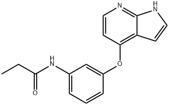 Propanamide, N-[3-(1H-pyrrolo[2,3-b]pyridin-4-yloxy)phenyl]-