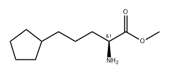 (S)-5-cyclopentyl-2-(methylamino)pentanoic acid