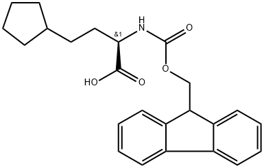Fmoc-(R)-2-amino-4-cyclopentylbutanoic acid