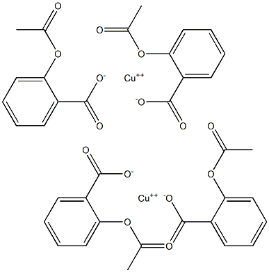 tetrakis[mu-[2-acetoxybenzoato-O1:O1']]dicopper
