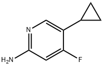 5-Cyclopropy-4-fluoro-2 pyridinamine
