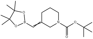 3-((4,4,5,5-四甲基-1,3,2-二氧硼杂环戊烷-2-基)亚甲基)哌啶-1-羧酸叔丁酯