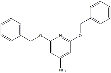 2,6-bis(benzyloxy)pyridin-4-amine