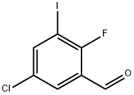 5-Chloro-2-fluoro-3-iodobnzaldhyd