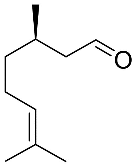 (3R)-3,7-二甲基-6-辛烯醛