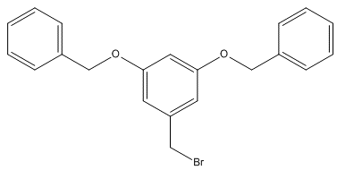(((5-(bromomethyl)-1,3-phenylene)bis(oxy))bis(methylene))dibenzene