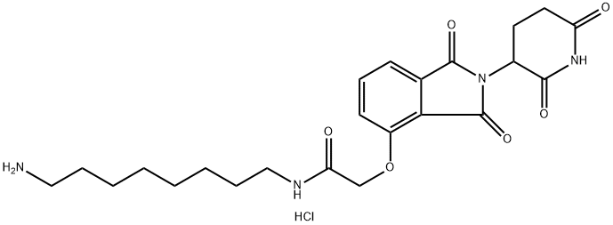 Thalidomide-O-amido-C8-NH2 hydrochloride
