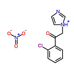 1-(2-chlorophenyl)-2-(1H-imidazol-1-ium-1-yl)ethanone,nitrate