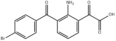 Benzeneacetic acid, 2-amino-3-(4-bromobenzoyl)-α-oxo-
