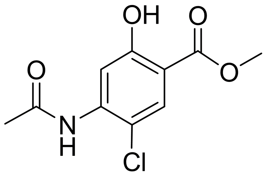 2-羟基-4-乙酰氨基-5-氯苯甲酸甲酯
