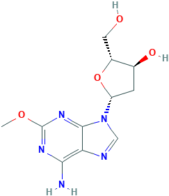 9-(2-Deoxy-beta-D-ribofuranosyl)-2-methoxyadenine