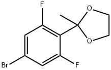 2-(4-溴-2,6-二氟苯基)-2-甲基-1,3-二氧戊环