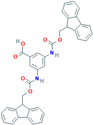 Di-Fmoc-3,5-diaminobenzoic acid