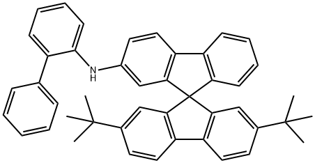 N-([1,1-Biphenyl]-2-yl)-2′,7′-bis-dimethylethyl-9,9′-spirobi-fluorene-2-amine