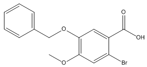 5-Benzyloxy-2-bromo-4-methoxybenzoic Acid