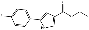 5-(4-氟苯基)-1H-吡咯-3-羧酸乙酯