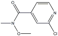 2-氯-N-甲氧基-N-甲基异烟酰胺