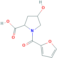 Proline, 1-(2-furanylcarbonyl)-4-hydroxy-