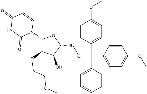 1-((2R,3R,4R,5R)-5-((双(4-甲氧基苯基)(苯基)甲氧基)甲基)-4-羟基-3-(2-甲氧基乙氧基)四氢呋喃-2-基)嘧啶-2,4(1H,3H)-二酮