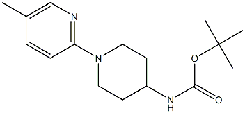 [1-(5-甲基-2-吡啶基)-4-哌啶基]氨基甲酸叔丁酯