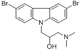 3,6-Dibromo-9-[3-(dimethylamino)-2-hydroxyprop-1-yl]-9H-carbazole